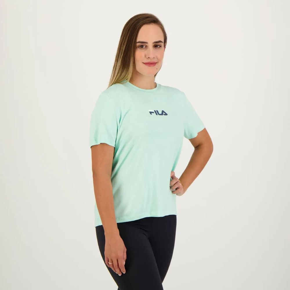 Camiseta Fila Letter Fit | Feminina